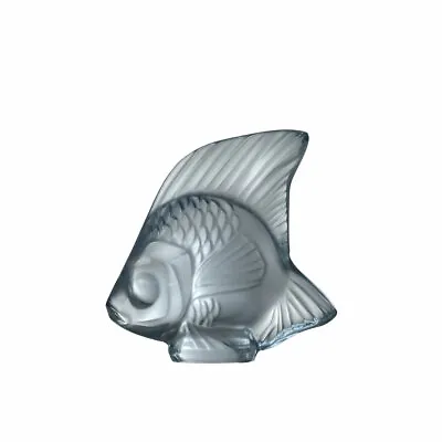 Buy Lalique Crystal Fish Persepolis Blue #10673000 Brand Nib French Paris Save$ F/sh • 116.48£