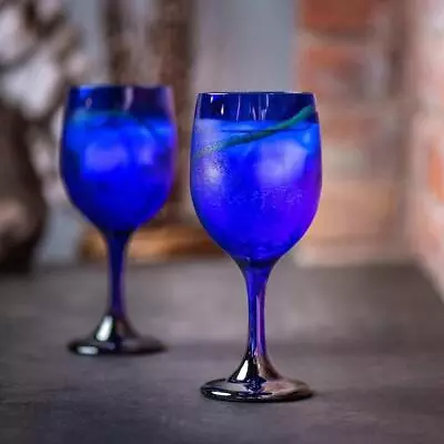 Buy Libbey Premier Cobalt Blue 11.5oz. Wine Glasses - Set Of 4 • 27.95£