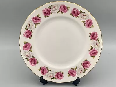 Buy Queen Anne Princess Roses - Vintage 10,1/2  Bone China Dinner Plate. • 10.19£