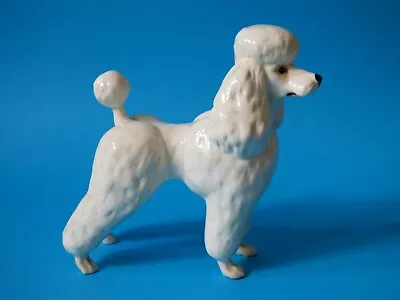 Buy Large Rare Collectable Beswick White French Poodle Dog Free Uk P+p • 43.99£