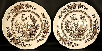 Buy J & G. Meakin * Set Of 2 * INDIA Dinner Plates 10 1/4  EXCELLENT England • 16.73£