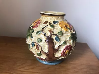 Buy Indian  Tree Hand Painted Vase • 21£