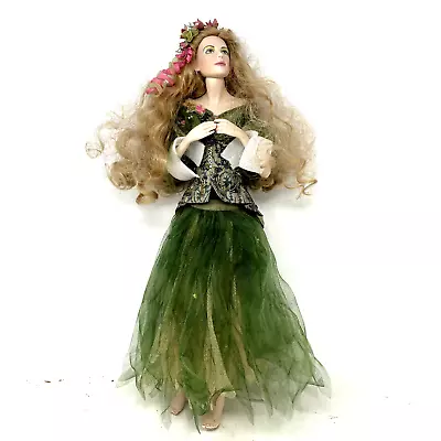 Buy Franklin Mint Titania Fairy Queen A Midsummer Nights Dream Porcelain Doll A2842 • 99.99£