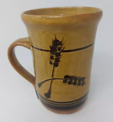 Buy Vintage Dieter Kunzemann (DK) Coldstone Pottery Wheatsheaf Mug • 7.95£