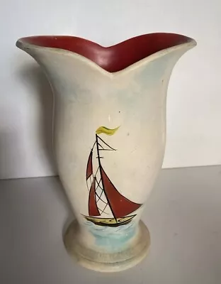 Buy Vintage 1950s Alton Pottery Ceramic Vase • 20£