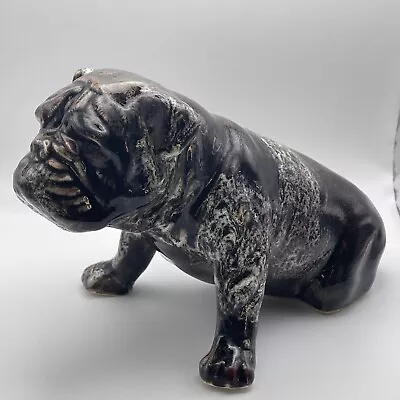 Buy Anita Harris Pottery Model British Bulldog Gold Signed 13cm Tall • 86.53£