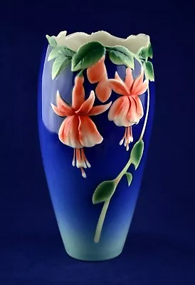 Buy FRANZ Porcelain Lady Eardrops Fuchsia Flower Vase - 9-1/2  - FZ00089 - PERFECT • 49.50£