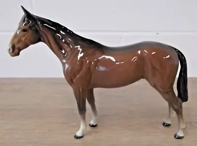 Buy Vintage Beswick Stallion. Gloss Brown. Has Sympathetic Repair. As Pictured. • 5.99£