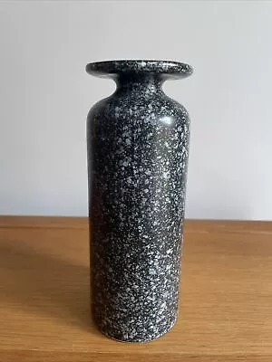 Buy Vintage Shelf Pottery Speckled Flat Rim Vase • 25£