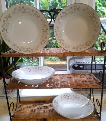 Buy Vintage Noritake (japan) Fine China  Estrellita  Design Four 19 Cm Dessert Bowls • 9.99£