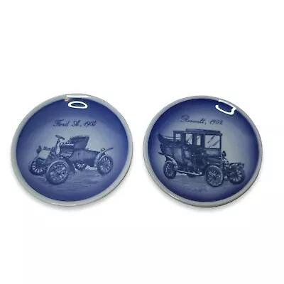 Buy Vtg Royal Copenhagen Mini Plate 1903 Ford A 1902 Renault Antique Car Automobilia • 13.51£