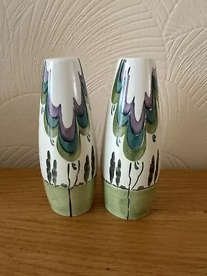 Buy Edward Radford H J WOODS Pottery Cruet Salt & Pepper Shaker Pots Art Deco A/F • 20£