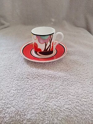 Buy Clarice Cliff Wedgwood AUTUMN Coffee Cup And Saucer  • 20£
