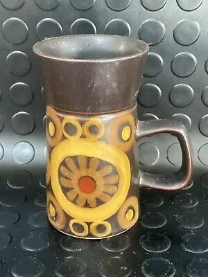 Buy Grand Mug Denby Arabesque 1970 Samarkand  Handpainted Vintage Rare Retro  • 20£