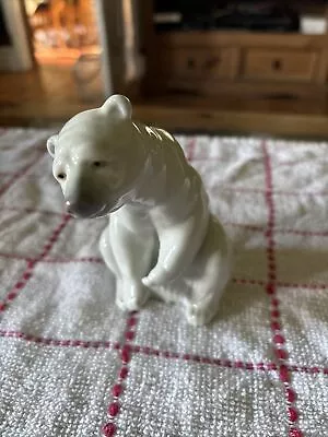 Buy Lladro Figurine Polar Bear White 210D3. Approx 12.5 Cm Tall. Perfect Condition • 15£