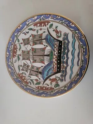 Buy Vintage Collectible Ceramic Plate By IKAROS Studio, Rhodes,Greece  • 240£