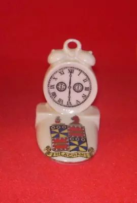 Buy Arcadian Crested China Alarm Clock (But Few Get Up) HEACHAM Crest • 7.99£