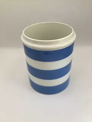 Buy T G Green Cornishware Storage Jar / Caddy / Canister No Lid • 14£
