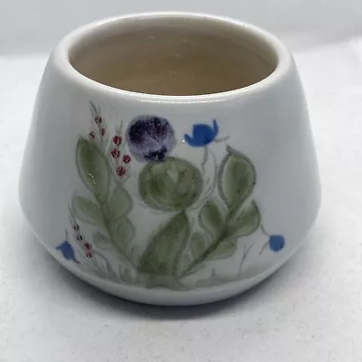 Buy Vintage Buchan Studio Thistle Stoneware Portobello Scotland Pot 7cm X 9cm • 12£