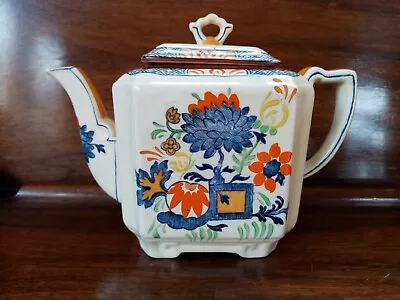 Buy Vintage Mason's Patent Ironstone China Jardiniere Pattern Teapot • 12.50£