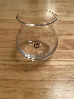 Buy Dartington Glass Small Round Clear Bud Vase In Lovely Condition • 4.99£