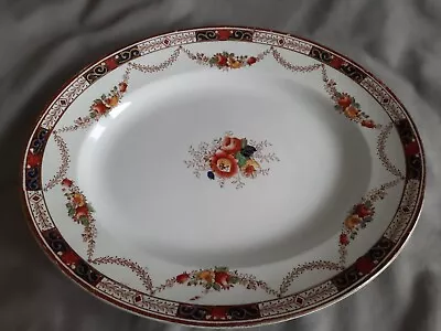 Buy S.Hancock & Sons,  Coronaware, Alexandra, Antique Oval Meat Platter - #5 • 20£