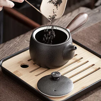 Buy  Ceramic Tea Set Teapot Stoneware Smooth Surface Teaware Pu'er • 22.89£