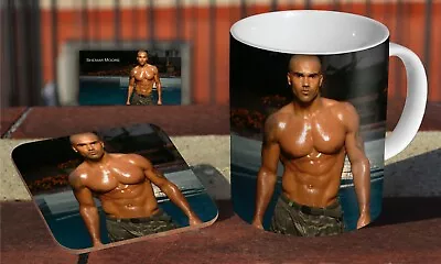 Buy Shemar Moore Pool - Ceramic Coffee / Tea Mug + Matching Coaster  • 8.49£