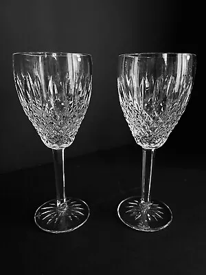 Buy Waterford Crystal CASTLEMAINE Claret Wine Glasses 7 1/8” Tall Excellent • 65.24£
