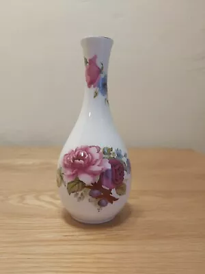 Buy Royal Grafton Ruby Wedding Collection Fine Bone China Princess Vase 14.5cm  • 6£