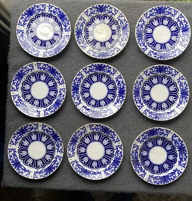 Buy 1 X Vintage Coalport Blue Bread & Butter Side Plate. (9 Available) • 11.50£