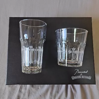 Buy Chrome Hearts Baccarat Drinkware Glass With Pads And Original Packaging • 21£