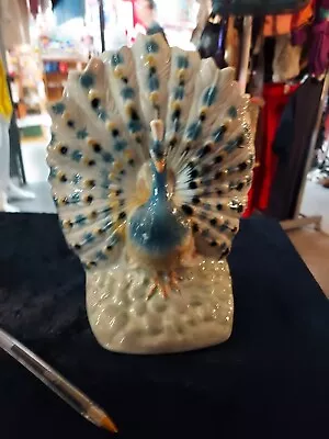Buy Tangra Pottery, Collectable. Peacock. Vgc. • 5£