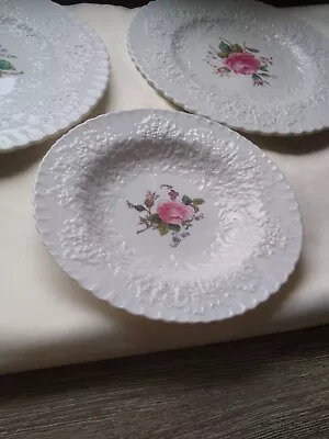Buy Spode ,Bridal Rose X2 Dinner Plates And Dish • 12.50£