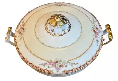 Buy Vtg Noritake China Muriel Round Covered Vegetable Bowl W Lid Japan 675 Pattern • 27.95£