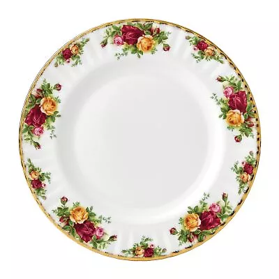 Buy Royal Albert - Old Country Roses Plate Gift - Vintage Fine Bone China Serving Di • 27.17£