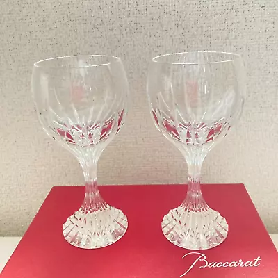 Buy Baccarat Crystal Massena 6  About 15.5cm Red Wine Glasses Set Of 2 Goblets • 245.41£