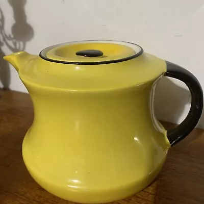 Buy Superb Vintage The Service Teapot Bursley Ware Bright Yellow - Large (S67) • 35£
