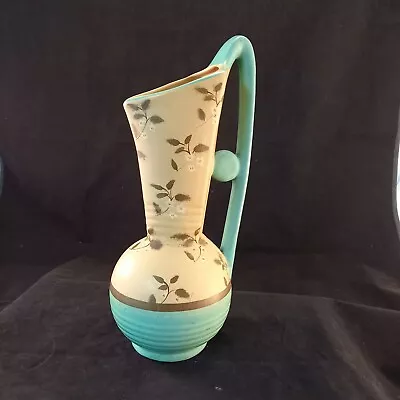 Buy 1930's Hand Painted Art Deco Jug/Vase Radford Potteries FREE P&P  • 28£