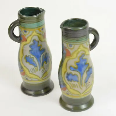 Buy GOUDA POTTERY Indus Plaatelbakkerij Zuid HOLLAND Pitchers • 125.81£