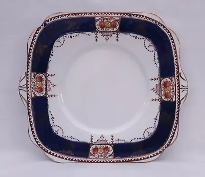 Buy Colclough Royal Vale Cake Plate Bone China Platter Blue And White Pattern 3700 • 59.95£
