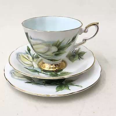 Buy Paragon Fine Bone China Trio Cup Saucer Plate Set • 8£