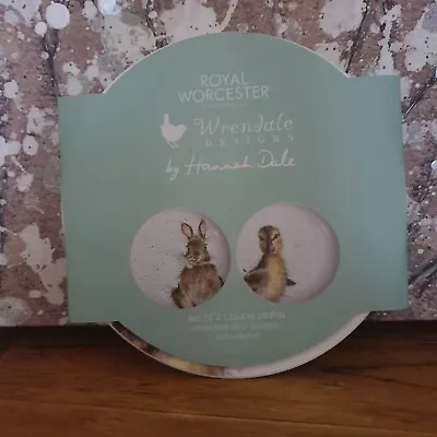 Buy Royal Worcester Wrendale Countryside Set Of Two Ceramic  6 Inch Side Plates  • 11.50£