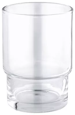 Buy GROHE Essentials 40372 001 Toughened Glass Tumbler  • 12.95£