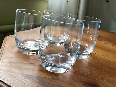 Buy Dartington Crystal X 4 Small Tumblers, Water Glasses • 26£
