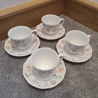 Buy Johnson Brothers Richmond Hill - 4 Cups And Saucers • 8£