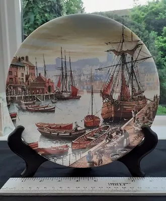 Buy  Whitby  Poole Pottery Harbour Plate By Kevin Platt SIGNED • 6.35£