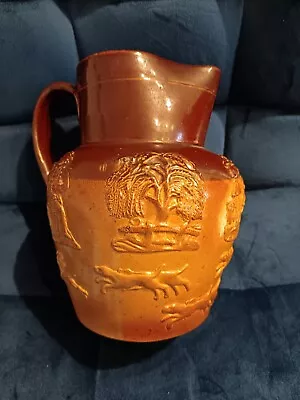 Buy Antique Victorian Harvest Jug Salt Glazed  • 15£