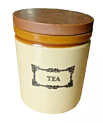 Buy Moira Handcrafted Stoneware Cannister Lidded Tea Storage Pot Cottage Look Gift • 13.95£
