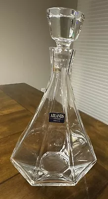 Buy Atlantis Crystal Decanter, Excellent Condition • 18.63£